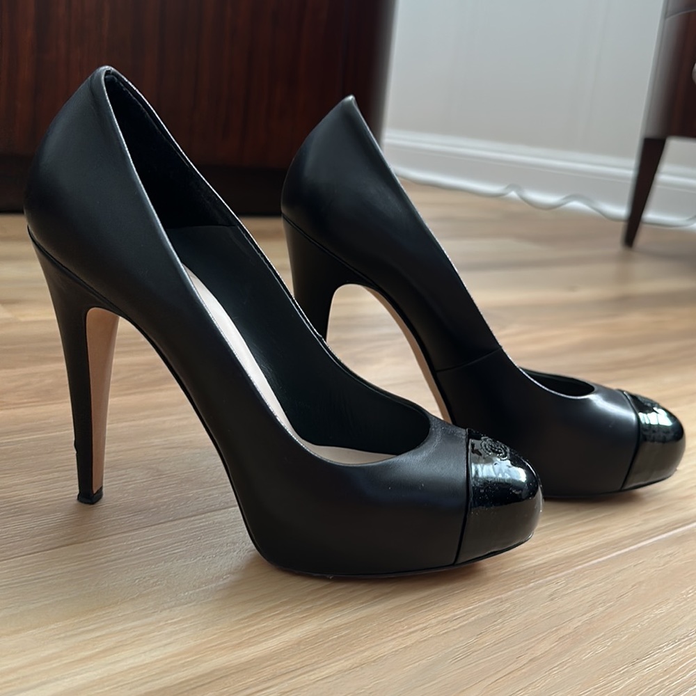 Chanel Leather Heels